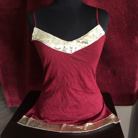 Nightclub camisoles with sequin detail - Picture 2 of 7